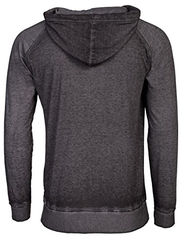 TREVOR'S KOLJA Herren Hoodie aus Baumwolle und Polyester - soziale fair trade Kleidung, Mode vegan und nachhaltig Color black, Size XL - 2