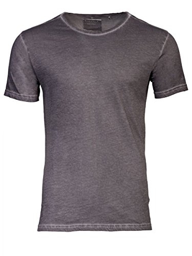 TREVOR'S KIMI cold pigment dyed Herren T-Shirt mit Rundhalsausschnitt - loft