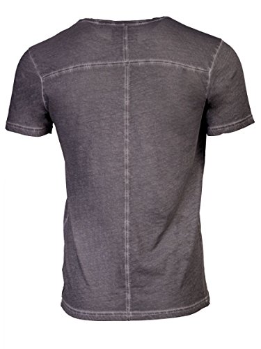 TREVOR'S KIMI cold pigment dyed Herren T-Shirt mit Rundhalsausschnitt aus 100% Bio-Baumwolle - soziale fair trade Kleidung, Mode vegan und nachhaltig Color loft, Size S - 2