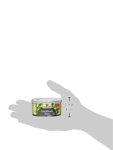 Alnatura Bio Pastete Senf-Rucola, vegan, 6er Pack (6 x 125 g) - 6