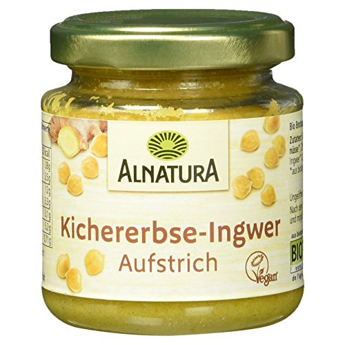 Alnatura Bio Brotaufstrich Kichererbse mit Ingwer - 6 x 120g