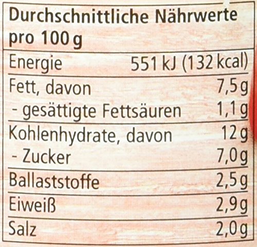 Alnatura Bio Brotaufstrich Paprika-Cashew, vegan, 6er Pack (6 x 125 g) - 2