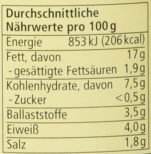 Alnatura Bio Pastete Grüner Pfeffer, vegan, 6er Pack (6 x 125 g) - 2