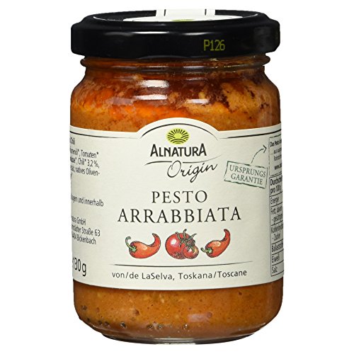 Alnatura Bio Origin Pesto Arrabbiata - 6 x 130g