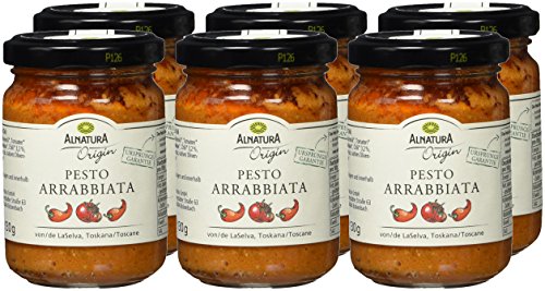 Alnatura Bio Origin Pesto Arrabbiata, 6er Pack (6 x 130 g) - 2