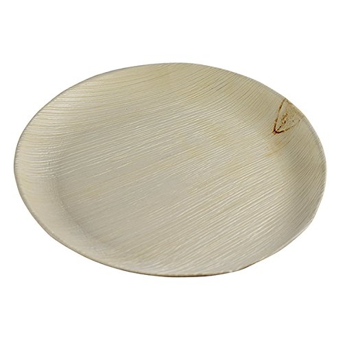 Teller aus Palmblattschalen (Ø 30 cm)