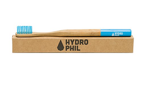 Hydrophil - nachhaltige Zahnbürste aus Bambus (blau)