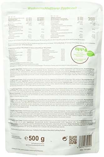 VegiFEEL Vegan Protein, Schoko, 500g Packung - 4
