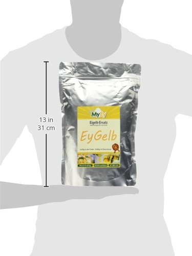 MyEy EyGelb, BIO Eigelb-Ersatz, vegan, sojafrei, cholesterinfrei, 1er Pack (1 x 1 kg) - 5