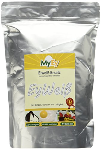 MyEy EyWeiß - veganer Eiweiß-Ersatz - natürlich & voll aufschlagbar - 1kg