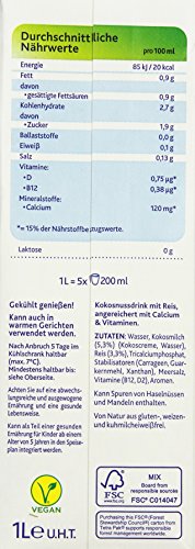 Alpro Soya Kokusnussdrink, 8er Pack (8 x 1 l) - 5