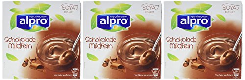 Alpro Soya Dessert Schoko mildfein, 3er Pack (3 x 500 g Packung) - 2