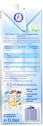 Kölln Smelk Haferdrink Schokolade – 8 x 1l - 7