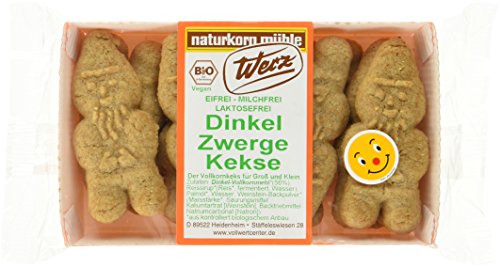 Werz Dinkel-Vollkorn-Zwerge-Kekse - 3 x 125g - Bio