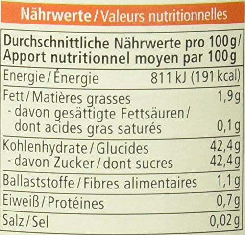 Alnatura Bio Fruchtaufstrich Sanddorn-Orange, vegan, 6er Pack (6 x 250 g) - 2