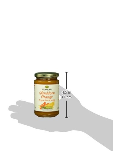 Alnatura Bio Fruchtaufstrich Sanddorn-Orange, vegan, 6er Pack (6 x 250 g) - 6