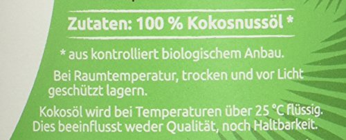 PureBIO Kokosöl nativ und kaltgepresst – 1 Liter - 3