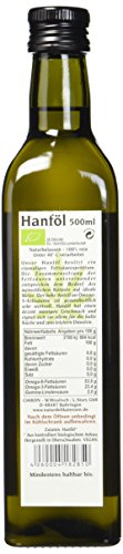 Chiron Bio - Hanföl echt kaltgepresstes, 1er Pack (1 x 500 g) - 3