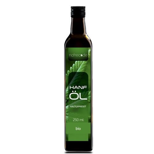 Natrea Bio Hanföl rein nativ - kaltgepresst aus 1. Pressung - 250 ml
