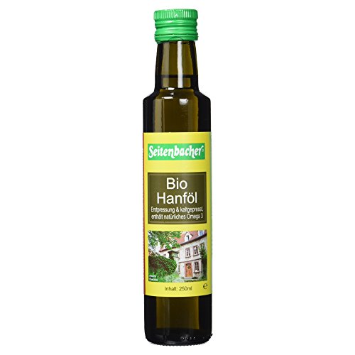 Seitenbacher Bio Hanf Öl - rein nativ, kaltgepresst - 250ml