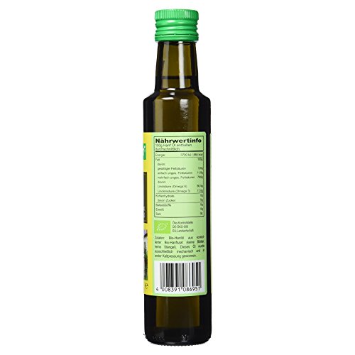 Seitenbacher Bio Hanf Öl rein nativ, kaltgepresst/1 Pressung, 1er Pack (1 x 250 g) - 4