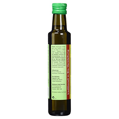 Seitenbacher Bio Hanf Öl rein nativ, kaltgepresst/1 Pressung, 1er Pack (1 x 250 g) - 5