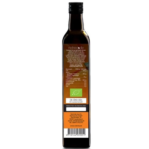 Natrea Bio Kürbiskernöl aus der Steiermark | kaltgepresst ✔ 100% reines BIO-Öl ✔ in 250 ml Lichtschutzflasche (1 x 0,25 l) - 2