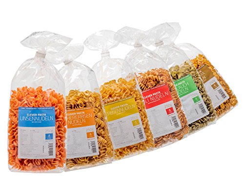 Clever Pasta 6-er Pack Startpaket (6 x 250 g) - 4