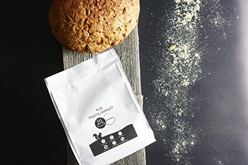 PALEO Brot-Backmischung: Kastanie & Mandel | Bio | Vegan | Getreidefrei, Gluten-frei | Eiweissbrot - 20% Protein | ohne Zuckerzusatz | Hergestellt in DE | Paleo To Go | Ergibt 4 Brote (1.8 kg) - 4