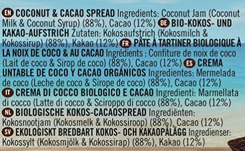 Coconut Merchant Natürliche Kokosnuss-Creme 330g (Kokosnuss- und Kakao-Konfitüre) - 5