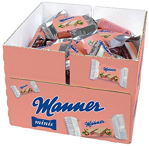 Manner Mini Neapolitaner 900g XL Pack (60 x 2 Einzelstück)