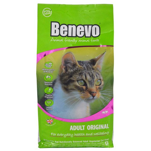 1 x 2 kg Benevo Katzenfutter Vegan,
