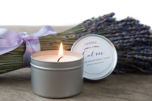 Candelava - Lavendel Bio-Aromatherapie Soja-Kerze in Dose