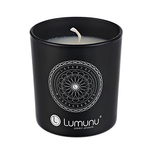 Lumunu – Deluxe Aroma Massagekerze Lavakuss aus Soja & Kokosöl - 4