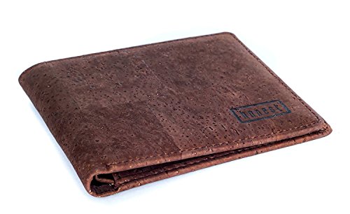 Honest Wallet – Portmonnaie aus 100% natürliches Korkleder und Baumwolle – vegan - 2