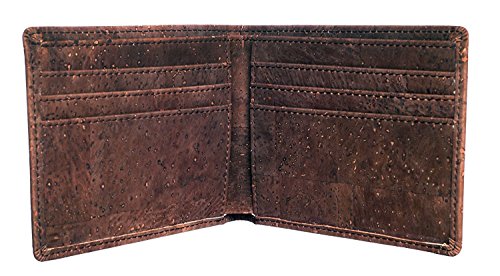 Honest Wallet – Portmonnaie aus 100% natürliches Korkleder und Baumwolle – vegan - 3