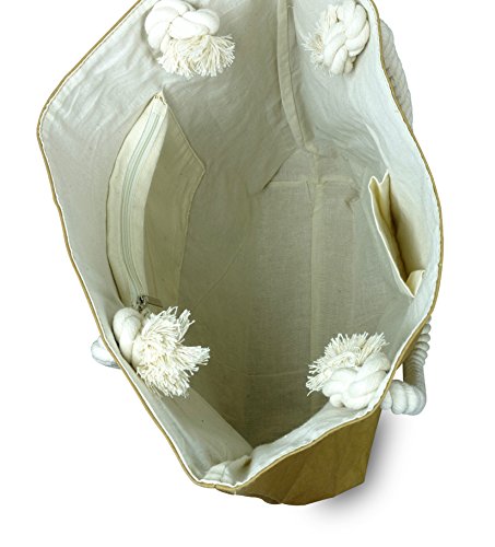 lila Tulpe - Shopper Holly - hochwertige Damen Handtasche / Schultertasche / Einkaufstasche aus waschbaren Papier mit Lederoptik / veganes Leder / leicht, reißfest und wasserbeständig - 4