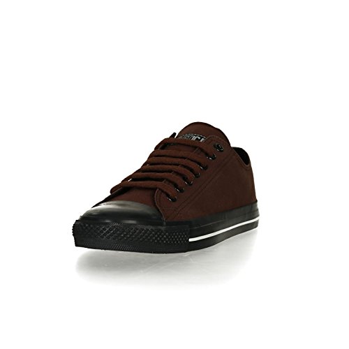 Ethletic Black Cap vegan LoCut Collection 17 - Farbe nut brown / jet black aus Bio-Baumwolle Größe 37 - 2