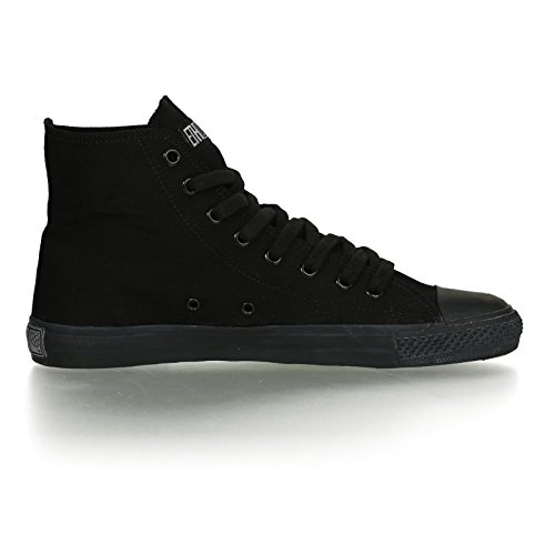 Ethletic Black Cap vegan HiCut – jet black / black – schwarz – aus Bio-Baumwolle – High Sneaker - 5