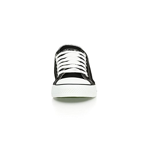 Ethletic Sneaker vegan LoCut – Farbe jet black / white aus Bio-Baumwolle – low Sneaker - 6