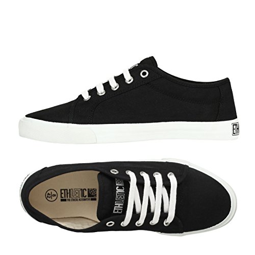 Ethletic Fair Skater urban style - jet black aus Bio-Baumwolle - schwarz