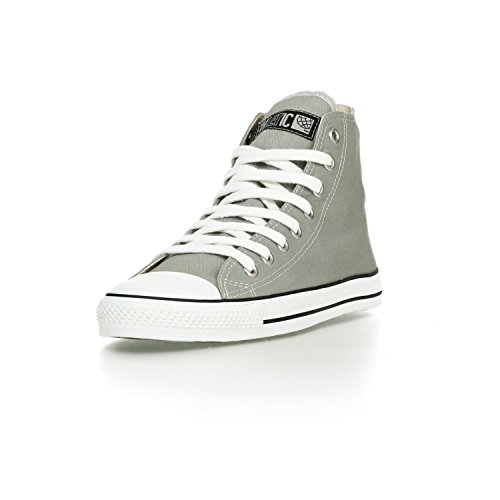 Ethletic Sneaker HiCut / High-Sneaker aus Bio-Baumwolle – urban grey / white – nachhaltig & fair - 2