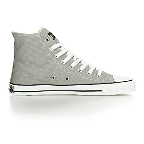 Ethletic Sneaker HiCut / High-Sneaker aus Bio-Baumwolle – urban grey / white – nachhaltig & fair - 5