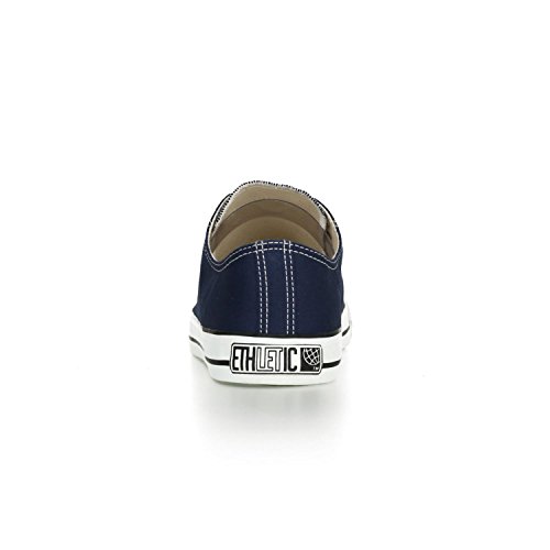 Ethletic Sneaker LoCut aus Bio-Baumwolle – ocean blue / white – fair trade & vegan - 4