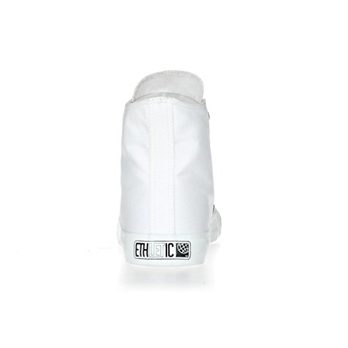 Ethletic Sneaker HiCut Collection 17 aus Bio-Baumwolle – just white / weiß – nachhaltig & fairer High-Sneaker - 4