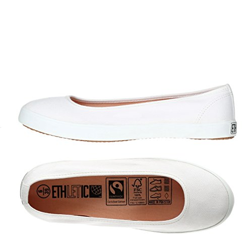 Ethletic Fair Dancer Collection 17 - just white aus Bio-Baumwolle - deine fair trade Öko-Schuhe