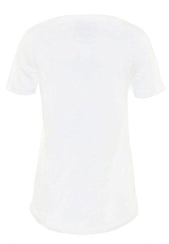 DAILY'S AMIE Damen oversize, basic T-Shirt mit Rundhalsausschnitt aus 100% Bio-Baumwolle - soziale fair trade Kleidung, Mode vegan und nachhaltig Color white, Size S - 2