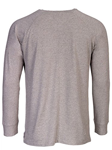 TREVOR'S KNUT Herren Pullover mit Rundhalsausschnitt aus Baumwolle, Viskose und Leinen - soziale fair trade Kleidung, Mode vegan und nachhaltig Color loft, Size S - 2