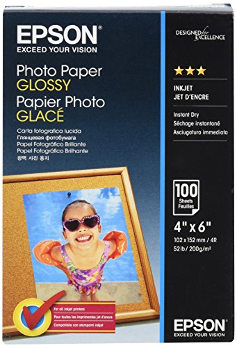 EPSON Fotopapier glänzend 100x150mm 100 Blatt