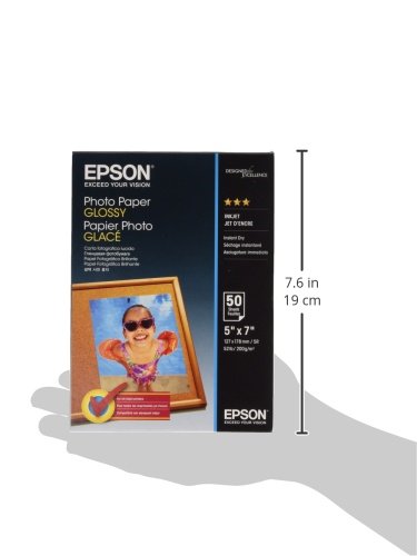 EPSON Foto Papier  glÃ¤nzend  200g/m2 130x180mm 50 Blatt 1er-Pack - 3
